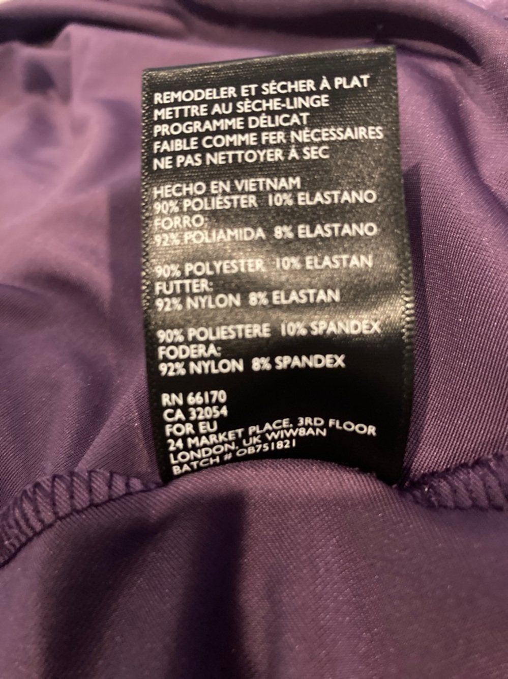 Urban Outfitters sexy purple velvet dress new with tags vneck - Picture 7 of 7